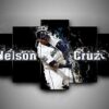 Seattle Mariners 3 - Sport 5 Panel Canvas Art Wall Decor