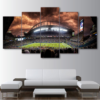 Seattle Seahawks Stadium Sport - 5 Panel Canvas Art Wall Decor