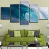 Seaview 7 - Space 5 Panel Canvas Art Wall Decor
