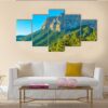 Serra Tramuntana Mountain Range At Mallorca - Nature 5 Panel Canvas Art Wall Decor