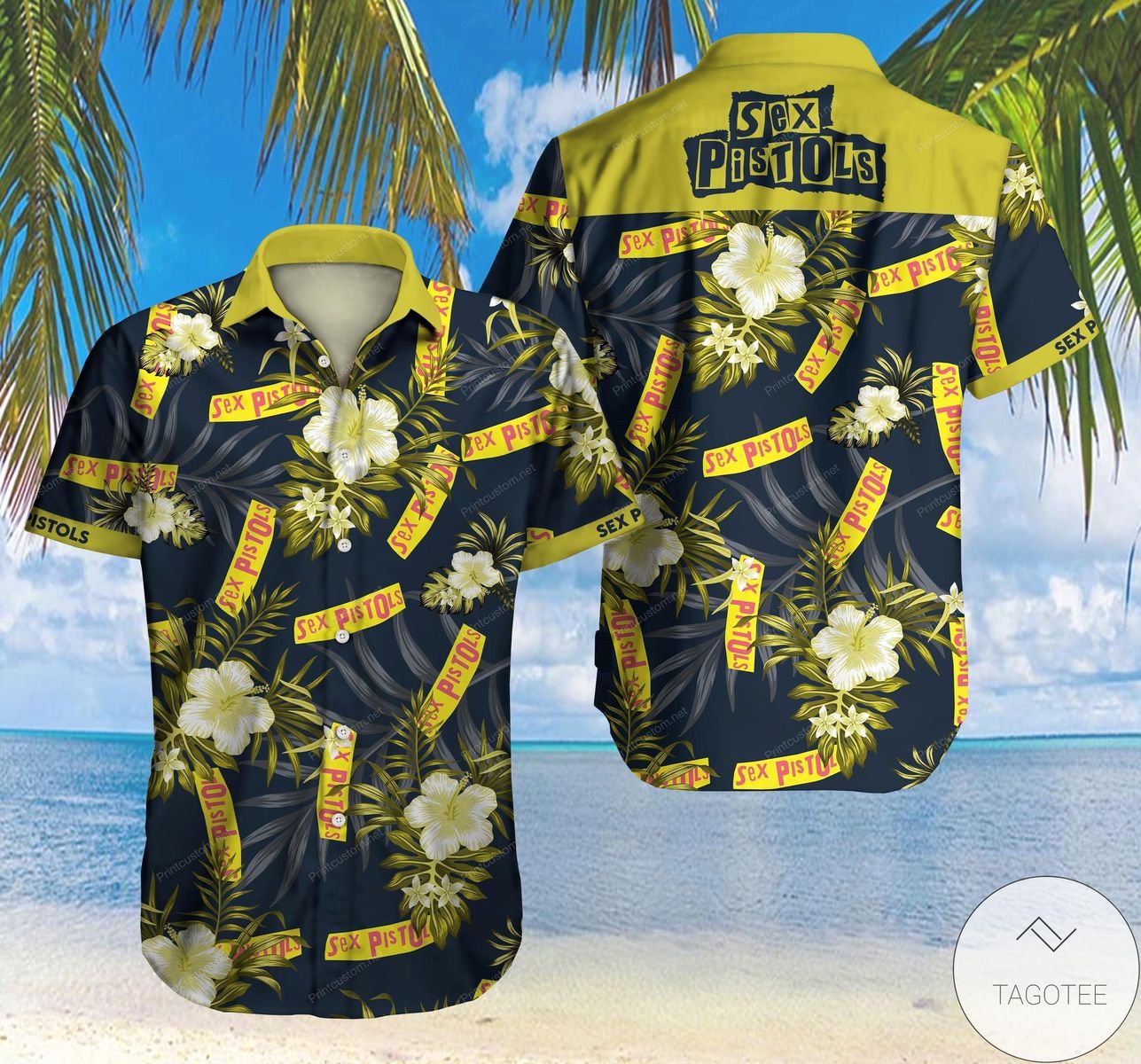Sex Pistols Hawaiian Shirt Sex Pistols Hawaiian Shirt