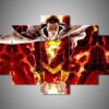 Shazam - Movie 5 Panel Canvas Art Wall Decor