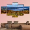 Sheep Overlooking Windermere Lake - Nature 5 Panel Canvas Art Wall Decor
