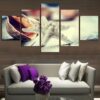 Shell 47 - Space 5 Panel Canvas Art Wall Decor
