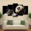 Shoes Soccer 4 - Sport 5 Panel Canvas Art Wall Decor