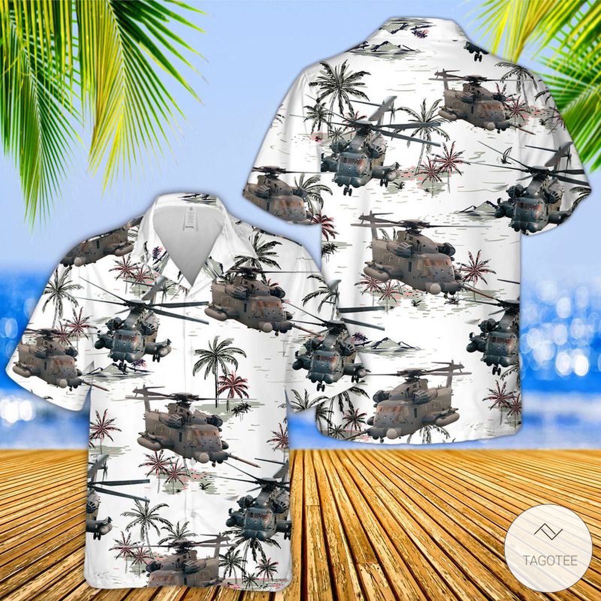 Sikorsky Mh-53 Pave Low Hawaiian Shirt Sikorsky Mh-53 Pave Low Hawaiian Shirt
