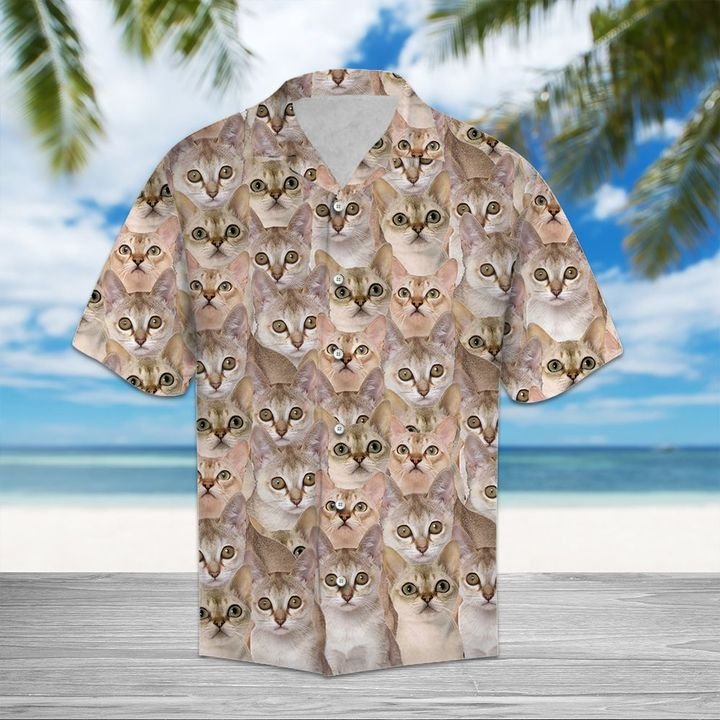 Singapura Hawaiian Shirt Summer Button Up Singapura Hawaiian Shirt Summer Button Up