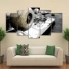 Skateboard 1 - Sport 5 Panel Canvas Art Wall Decor