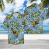 Skateboard Tropical Hawaiian Shirt Summer Button Up