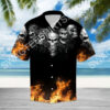 Skull Lover For Biker All Over Printed Hawaiian Shirt