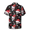 Skulls With Candy Canes Christmas Hawaiian Shirt