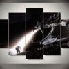 Skyrim 2 - Gaming 5 Panel Canvas Art Wall Decor