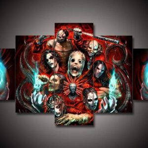 Slipknot - Music 5 Panel Canvas Art Wall Decor