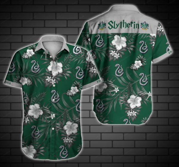 Slytherin Hawaiian Shirt Slytherin Hawaiian Shirt