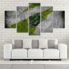 Snake Scenery - Abstract 5 Panel Canvas Art Wall Decor