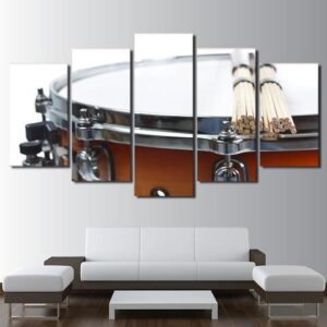 Snare Drum - Music 5 Panel Canvas Art Wall Decor