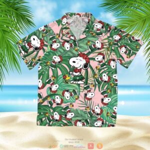 Snoopy Aloha Dance Hawaiian Shirt