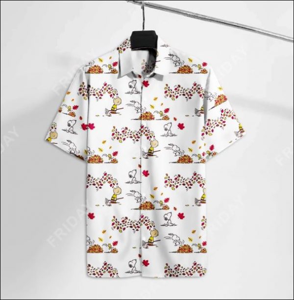 Snoopy And Charlie Hawaiian Shirt Summer Button Up Snoopy And Charlie Hawaiian Shirt Summer Button Up
