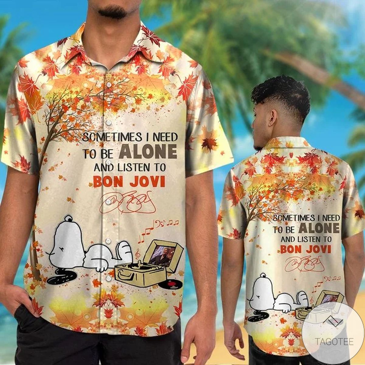 Snoopy Sometimes I Need To Be Alone And Listen To Bon Jovi Hawaiian Shirt Snoopy Sometimes I Need To Be Alone And Listen To Bon Jovi Hawaiian Shirt