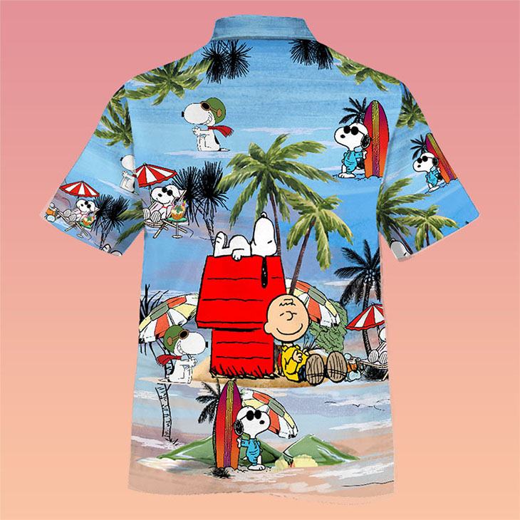 Snoopy Summer Hawaiian Shirt Snoopy Summer Hawaiian Shirt
