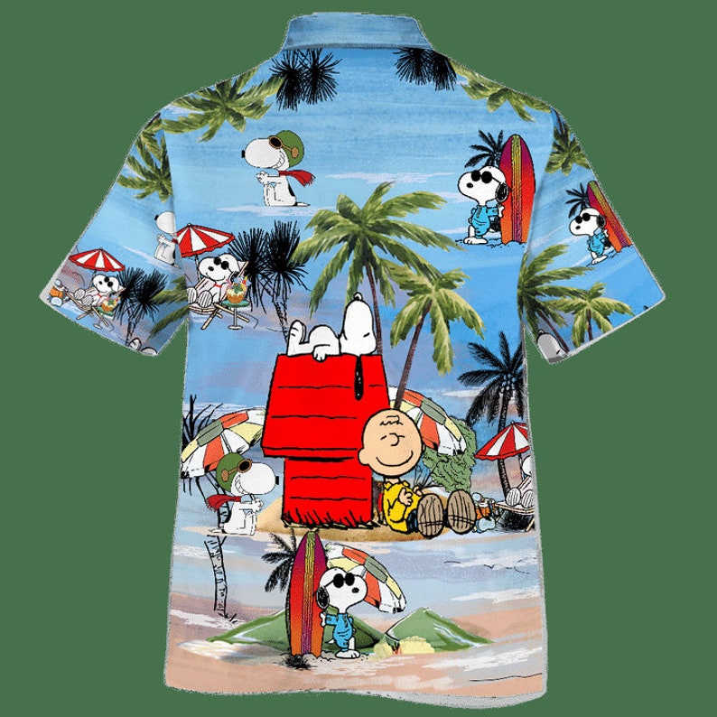 Snoopy Summer Time Hawaiian Shirt Snoopy Summer Time Hawaiian Shirt