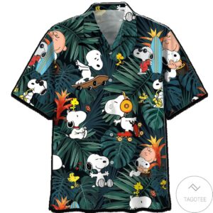 Snoopy Summer Time Hawaiian Shirt