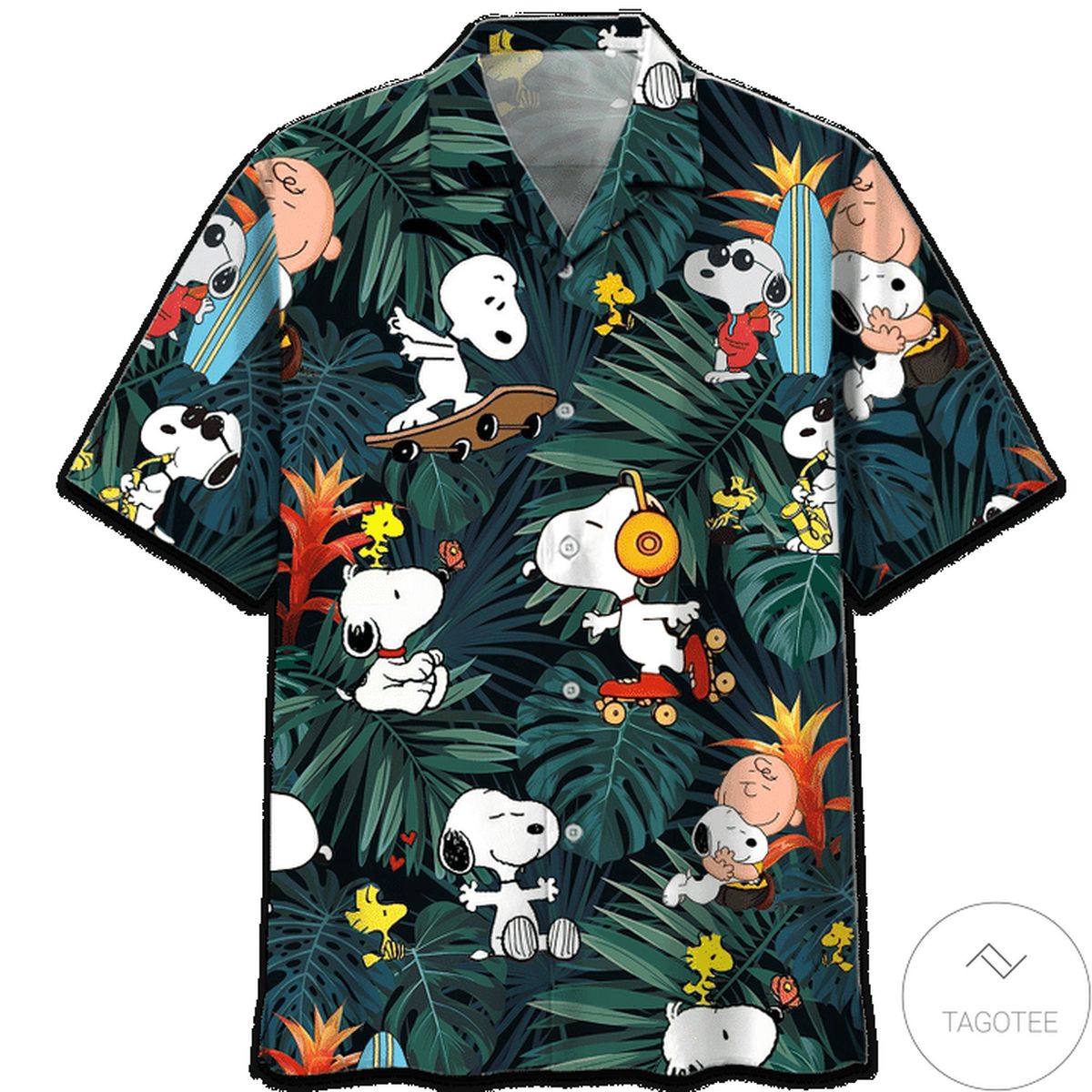 Snoopy Summer Time Hawaiian Shirt Snoopy Summer Time Hawaiian Shirt