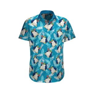 Snorlax Pokemon Hawaiian Shirt