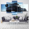 Snow Game - Automative 5 Panel Canvas Art Wall Decor