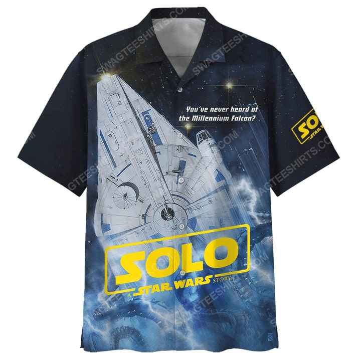 Solo A Star Wars Story Summer Vacation Hawaiian Shirt Solo A Star Wars Story Summer Vacation Hawaiian Shirt