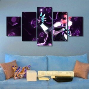 Sombra - Gaming 5 Panel Canvas Art Wall Decor