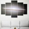 Sombrero Galaxy - Space 5 Panel Canvas Art Wall Decor