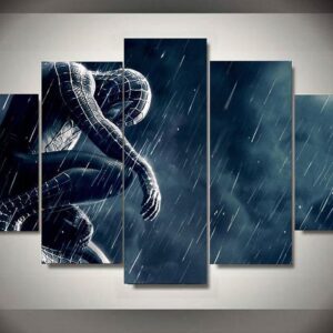Spider-Man 6 - Movie 5 Panel Canvas Art Wall Decor