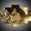 Spirited Away 1 - Anime 5 Panel Canvas Art Wall Decor