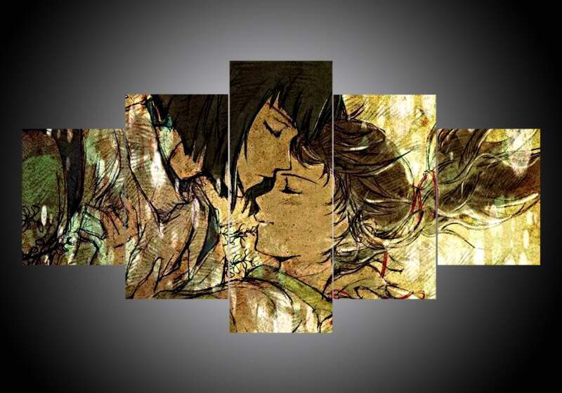 Spirited Away 1 - Anime 5 Panel Canvas Art Wall Decor Spirited Away 1 - Anime 5 Panel Canvas Art Wall Decor