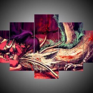 Spirited Away - Anime 5 Panel Canvas Art Wall Decor