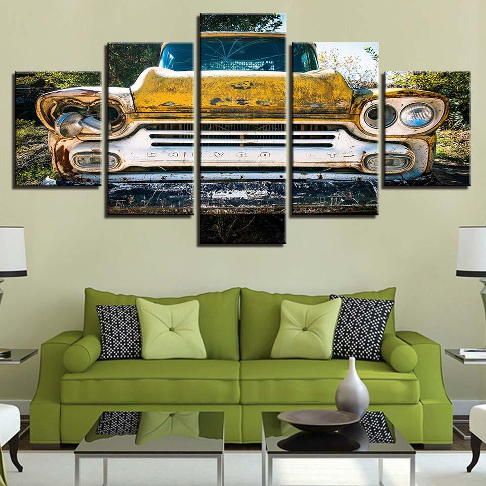 Sports Car 9 - Automative 5 Panel Canvas Art Wall Decor Sports Car 9 - Automative 5 Panel Canvas Art Wall Decor