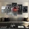 Squad Tom Clancy’s Rainbow Six Siege Gaming - 5 Panel Canvas Art Wall Decor