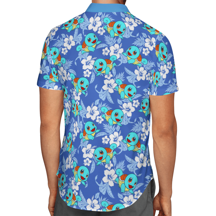 Squirtle Tropical Hawaiian Shirt Squirtle Tropical Hawaiian Shirt