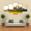 St Peter And Pauls Church In Czech Republic - Nature 5 Panel Canvas Art Wall Decor