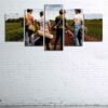 Stand By Me - Movie 5 Panel Canvas Art Wall Decor