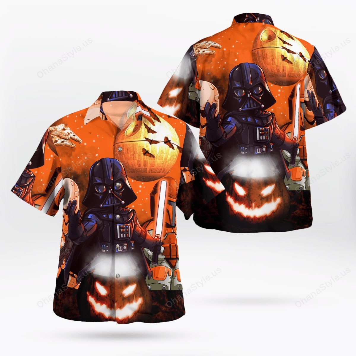 Star-Oween Star Wars Halloween Hawaiian Shirt Star-Oween Star Wars Halloween Hawaiian Shirt