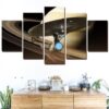 Star Trek 3 - Movie 5 Panel Canvas Art Wall Decor