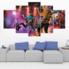 Star Trek Band - Music 5 Panel Canvas Art Wall Decor