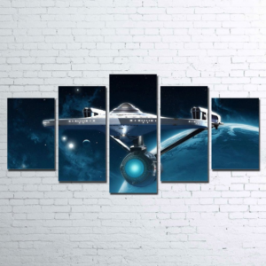Star Trek: Enterprise 1 - Movie 5 Panel Canvas Art Wall Decor