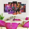 Star Trek “The Good Ol Days” - Music 5 Panel Canvas Art Wall Decor