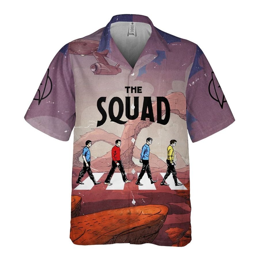 Star Trek The Squad Hawaiian Shirt Star Trek The Squad Hawaiian Shirt