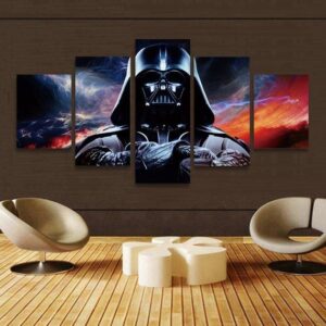 Star War Ag - Movie 5 Panel Canvas Art Wall Decor