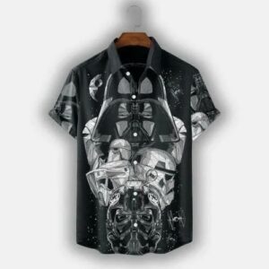 Star Wars Dark Short Sleeve Hawaiian Shirt