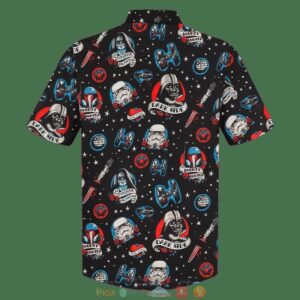 Star Wars Dark Side Black Hawaiian Shirt